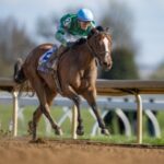 Percy's Bar se aseguró un cupo en las Kentucky Oaks (G1) - Foto: @KeenelandRacing