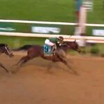 Golden Tempo es el 13° en vencer en el "Derby" y en el Belmont S. (G1) - Foto: Captura Video
